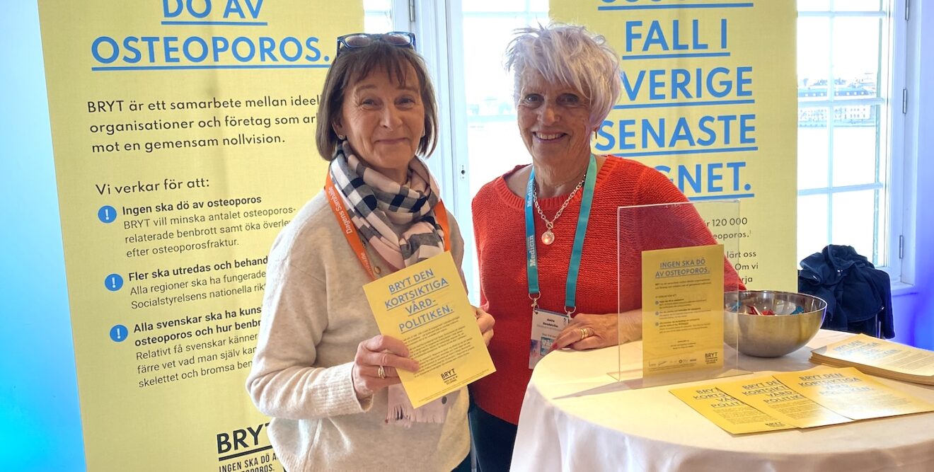 Osteoporosförbundet deltar i Almedalen