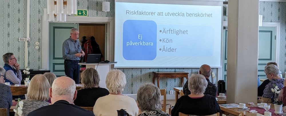 Stort intresse för osteoporos i Nordmaling